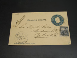 Argentina 1901 Postal Card To Germany *9586 - Other & Unclassified