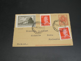 Argentina 1955 Letter Card To Finland *9555 - Other & Unclassified