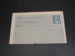 Argentina Mint Double Letter Card Rear Faults *9563 - Other & Unclassified