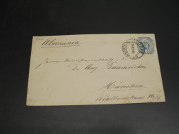 Argentina 1890 Stationery Cover To Germany *9464 - Autres & Non Classés