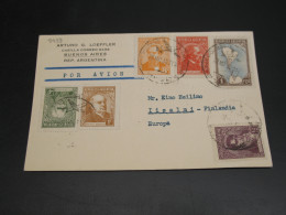 Argentina 1952 Airmail Post Card To Finland *9439 - Autres & Non Classés