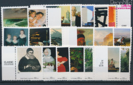 USA 3007-3026 (kompl.Ausg.) Postfrisch 1998 Bildende Kunst (10348630 - Nuevos