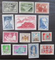 Jaar 1957: 1032/45 - Postfris ** - Côte: 44,5 Euro - Neufs