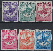 Luxembourg - Luxemburg - Timbres  1934   Jean L'Aveugle    * - Blokken & Velletjes