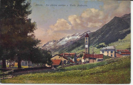 Airolo La Chiesa Antica E Valle Bedretto, Viaggiata 1915 Annullo Militare - Airolo