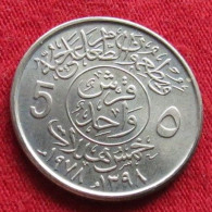 Saudi Arabia 5 Halala 1978 FAO F.a.o. Arabia Saudita Arabie Saoudite UNC ºº - Saoedi-Arabië