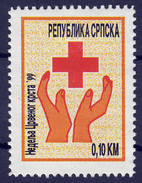Bosnia Serbia 1999 Red Cross Rotes Kreuz Croix Rouge Tree, Tax Charity Surcharge MNH - Bosnia And Herzegovina