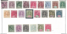 1918-29 SARAWAK - SG N° 50-61 + Valori Della 76/90  USATI - Andere & Zonder Classificatie