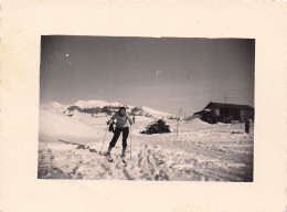 ALPES SKIEUR PHOTO ORIGINALE 11 X 8 CM - Places