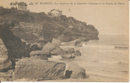 PC38449 Biarritz. Les Rochers De La Chambre D Amour Et La Pointe Du Phare. Photo - Mundo