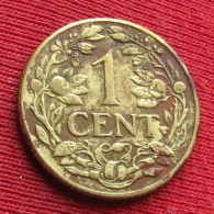 Suriname 1 Cent 1943 Surinam Netherlands Surinão #2 - Surinam 1975 - ...