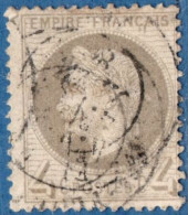 France 1862  4 C Cancelled - 1863-1870 Napoléon III. Laure