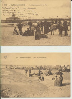 CARTES POSTALES  BELGIQUE   "BLANKENBERGHE "     2 PIECES   1911-1912 - Blankenberge