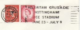 NOTTINGHAM ICE STADIUM CRUSADE  Cover 1967 Slogan Gb Stamps Religion Sport - Cartas & Documentos