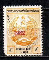 LAOS - 1982 - Overprinted In Red - USATO - Laos