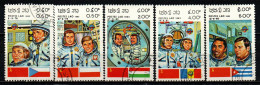 LAOS - 1983 - SERIE INTERCOSMOS - COOPERAZIONE SPAZIALE TRA URSS E NAZIONI DELL'EST - USATI - Laos