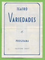 Lisboa - Teatro - Revista - Cinema - Actor - Actriz - Música - Portugal - Programmes