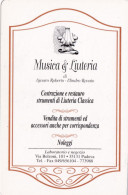 Calendarietto - Musica E Liuteria - Padova - Anno 1997 - Small : 1991-00