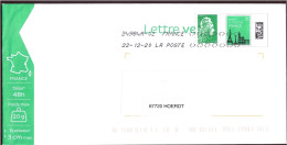 France, PAP Lettre Verte 20 Gr, 2019 - Cartes Postales Types Et TSC (avant 1995)