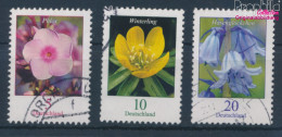 BRD 3296,3314-3315 (kompl.Ausg.) Gestempelt 2017 Blumen (10352082 - Used Stamps