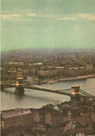 BUDAPEST, CHAIN BRIDGE, ARCHITECTURE, HUNGARY, POSTCARD - Hongrie