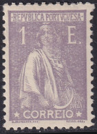 Portugal 1921 Sc 298E Mundifil 248 MH* - Nuevos