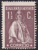 Portugal 1912 Sc 210 Mundifil 209 MH* Disturbed Gum - Unused Stamps
