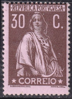 Portugal 1912 Sc 220 Mundifil 218 MH* Paper Adhesion On Gum - Nuovi