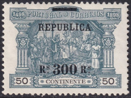 Portugal 1911 Sc 197 Mundifil 196 MH* Partial Gum - Neufs