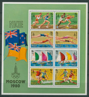 Niue 1980 Olympische Spiele Moskau Block 38 Postfrisch (C21748) - Niue