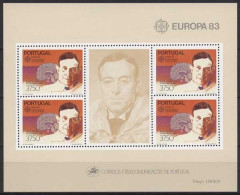 Portugal 1983 Europa CEPT Nobelpreisträger Block 40 Postfrisch (C91041) - Blocchi & Foglietti