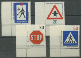 Bund 1971 Regeln Im Straßenverkehr 665/68 Ecke 3 Unten Links Postfrisch (E240) - Ungebraucht