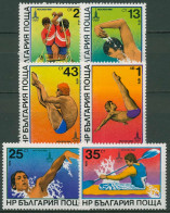 Bulgarien 1979 Olympia Sommerspiele Moskau'80 2840/45 Postfrisch - Ungebraucht