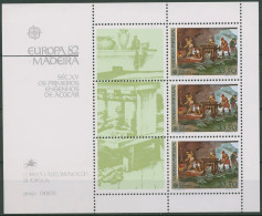 Portugal - Madeira 1982 Euro CEPT Histor.Ereignisse Block 3 Postfrisch (C90972) - Madeira