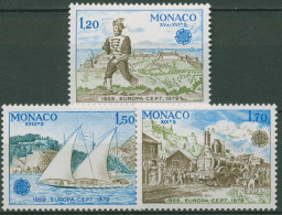 Monaco 1979 Europa CEPT Post-/Fernmeldewesen Schiff 1375/77 Postfrisch - Neufs