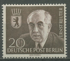 Berlin 1954 Tod Von Prof. Dr. Ernst Reuter Bürgermeister 115 Mit Falz - Nuovi