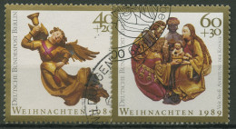 Berlin 1989 Weihnachten Engel 858/59 Gestempelt - Oblitérés