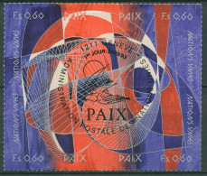 UNO Genf 1993 Weltfriedenstag Graphik 235/38 ZD Gestempelt - Used Stamps