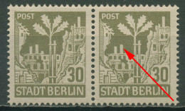 SBZ Berlin & Brandenburg 1945 Freimarke Plattenfehler 7 Aa Wbz F 54 Postfrisch - Berlin & Brandenburg