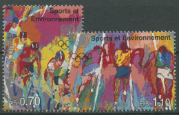 UNO Genf 1996 Olympia Radfahren Laufen 297/98 Postfrisch - Unused Stamps