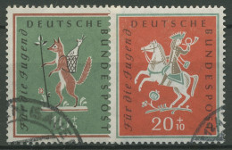 Bund 1958 Jugend Volkslieder 286/87 Gestempelt - Used Stamps