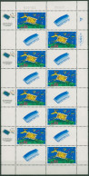 Israel 1989 Briefmarkenausstellung TEVEL Kleinbogen 1140 K Postfrisch (C61247) - Blocks & Kleinbögen