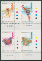 Hongkong 1998 Drachen 857/60 Ecke Postfrisch - Unused Stamps