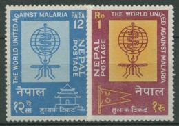 Nepal 1962 Kampf Gegen Malaria 144/45 Postfrisch - Népal