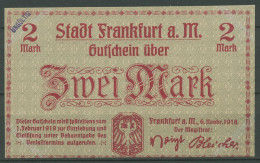 Frankfurt A. M. 2 Mark 1918, Geiger 150.09 B Entwertet (K821) - Autres & Non Classés