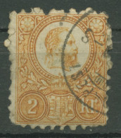 Ungarn 1871 König Franz Josef 8 A Gestempelt - Usati