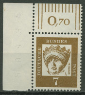 Bund 1961 Bedeutende Deutsche 348 Y W OR Ecke 1 Postfrisch - Unused Stamps