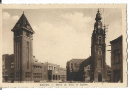 Leuze , Hôtel De Ville Et Eglise - Leuze-en-Hainaut