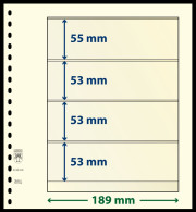 Lindner T - Blanko Blätter 802408P (10er Packung) Neu ( - Vírgenes