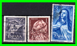 ESPAÑA SELLOS AÑO 1962   - CENTENARIO DE LA REFORMA TERESIANA - Used Stamps